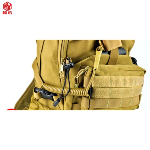 1PCS Outdoor Equipment High-Quality Elastic Anti-Lost Tactical EDC Stretch Rope Anti-Theft Key Hanger - Image 4