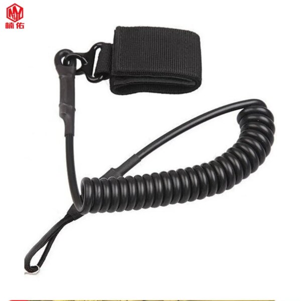 1PCS Outdoor Equipment High-Quality Elastic Anti-Lost Tactical EDC Stretch Rope Anti-Theft Key Hanger - Image 8