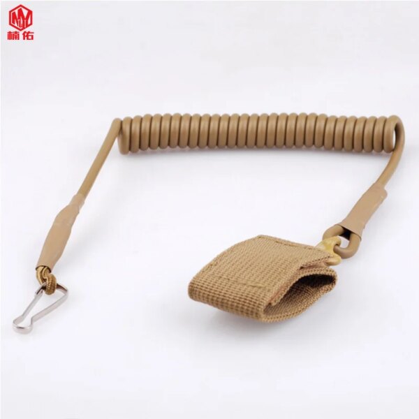 1PCS Outdoor Equipment High-Quality Elastic Anti-Lost Tactical EDC Stretch Rope Anti-Theft Key Hanger - Image 9