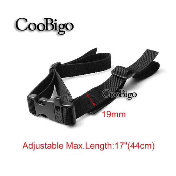 1Pcs Dual Release Buckle Adjustable Whistle Chest Harness Straps Webbing Outdoor Camping Tactical Backpack Accessories 20mm 25mm - Image 7