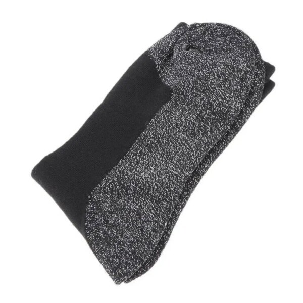 1pair Outdoor 35 Degrees Winter Thermal Socks Aluminized Warmer Socks Fiber Soft Ultimate Keep Foot Comfort Super Unique Th P9Q8 - Image 3