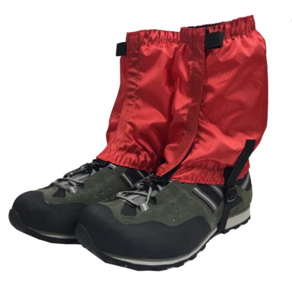 1pair Waterproof Leg Covers Legging Gaiter Climbing Camping Hiking Ski Boot Travel Shoe Snow Gaiters Legs Protection - Image 2