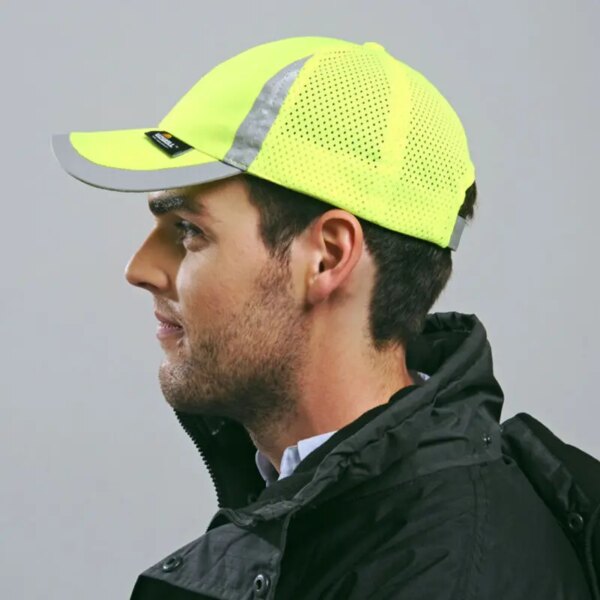 2019 Brand New Fashion Bump Cap Safety Work Baseball Caps Adjustable Wear Hard Hat Head Protection Reflective Baseball  Caps - Image 5