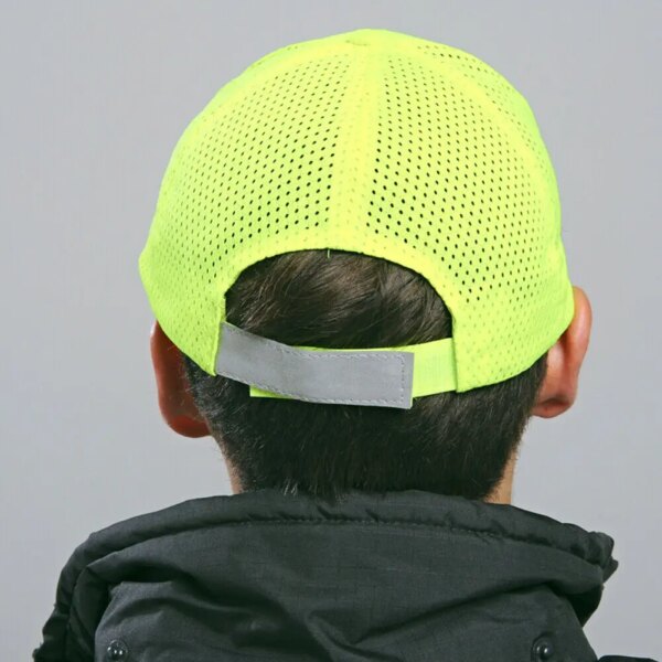 2019 Brand New Fashion Bump Cap Safety Work Baseball Caps Adjustable Wear Hard Hat Head Protection Reflective Baseball  Caps - Image 6