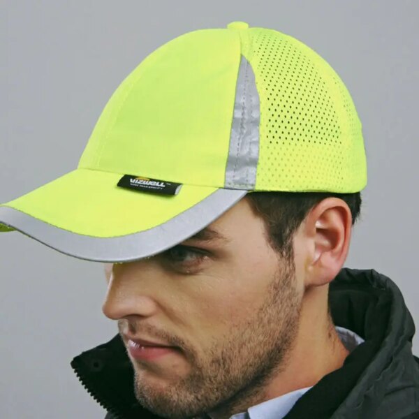 2019 Brand New Fashion Bump Cap Safety Work Baseball Caps Adjustable Wear Hard Hat Head Protection Reflective Baseball  Caps