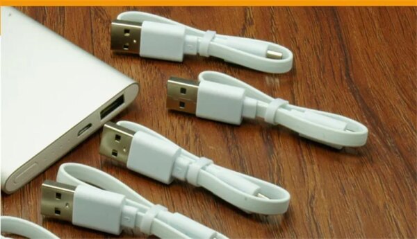 22/32cm Original xiaomi powerbank cable Micro USB short Charging Data Cable For Power bank Cable Android microUSB cabel cord - Image 5