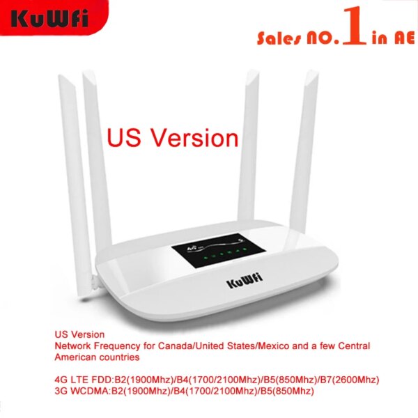 300Mbps Unlocked 4G LTE CPE Wireless Router Support SIM Card 4Pcs Antenna With LAN Port Support up to 32 Wifi users - Image 10