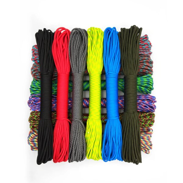 31 Meters Dia.4mm 9 stand Cores Paracord for Survival Parachute Cord Lanyard Camping Climbing Camping Rope Hiking Clothesline