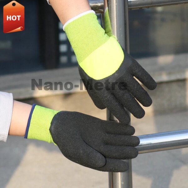 4Pcs/2Pairs Winter Cold-proof Thermal Glove Anti-Freeze -30"C Outdoor Protective Safety Work Gloves - Image 4