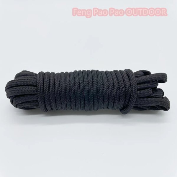 5 Meters Dia.4mm 7 Stand Cores Parachute Cord Lanyard Outdoor Camping Rope Climbing Hiking Survival Equipment Tent Accessories - Image 7