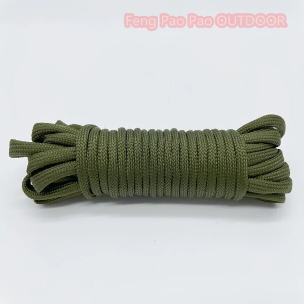 5 Meters Dia.4mm 7 Stand Cores Parachute Cord Lanyard Outdoor Camping Rope Climbing Hiking Survival Equipment Tent Accessories - Image 8