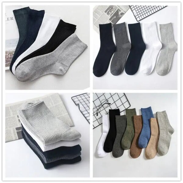 5 Pairs DICKIES Mens Industrial Crew Boot Work Socks Thick Heavy Duty 6-11 lot - Image 4