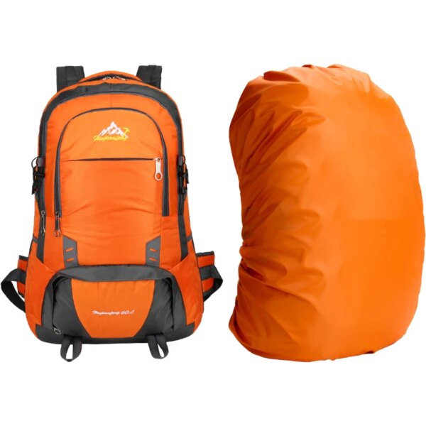 60L Outdoor Long Distance Shoulders Bag Cycling Backpack Mountaineering Camping Travelling Knapsack Climbing Hiking Rucksack - Image 13