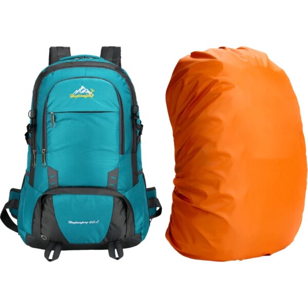 60L Outdoor Long Distance Shoulders Bag Cycling Backpack Mountaineering Camping Travelling Knapsack Climbing Hiking Rucksack - Image 17