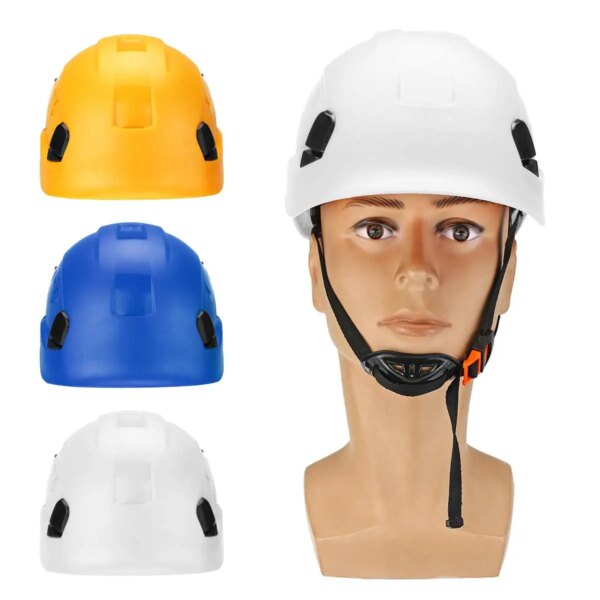 ABS Safety Helmet Construction Climbing Steeplejack Worker Protective Helmet Hard Hat Cap Outdoor Workplace Safety Supplies - Image 2