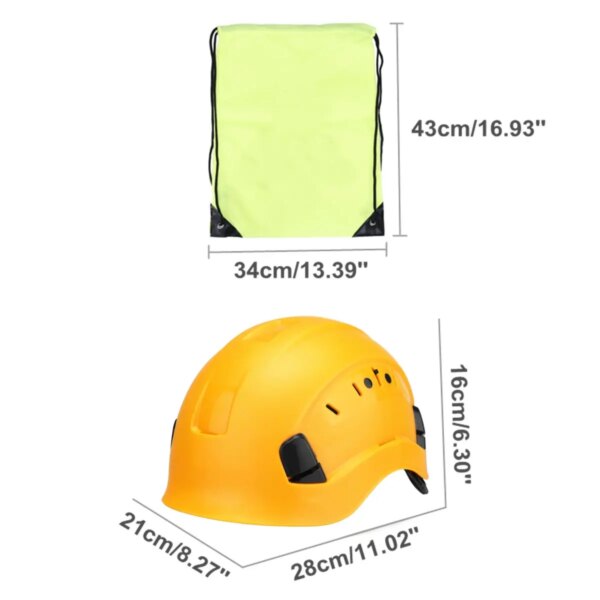 ABS Safety Helmet Construction Climbing Steeplejack Worker Protective Helmet Hard Hat Cap Outdoor Workplace Safety Supplies - Image 5