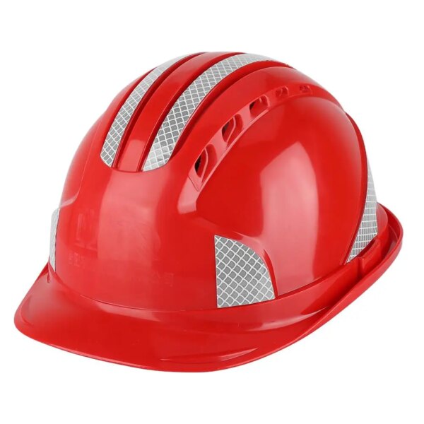 ANPWOO Worker Construction Site Protective Cap Ventilate ABS Hard Hat Reflective Stripe Safety Helmet - Image 6