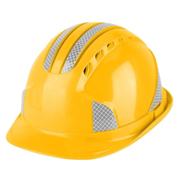 ANPWOO Worker Construction Site Protective Cap Ventilate ABS Hard Hat Reflective Stripe Safety Helmet - Image 9