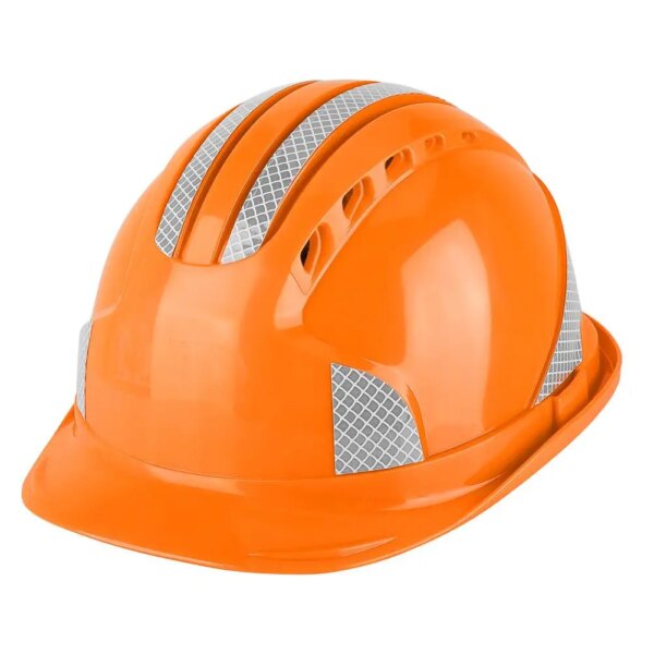 ANPWOO Worker Construction Site Protective Cap Ventilate ABS Hard Hat Reflective Stripe Safety Helmet - Image 10