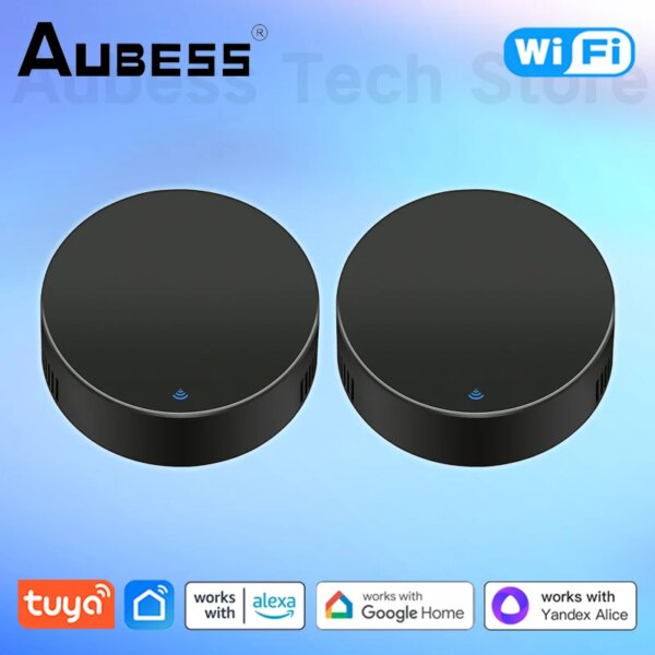 AUBESS Tuya WiFi IR Remote Control Smart Universal For TV Air Conditioner Remote Control Work With Alexa Google Home Alice - Image 8