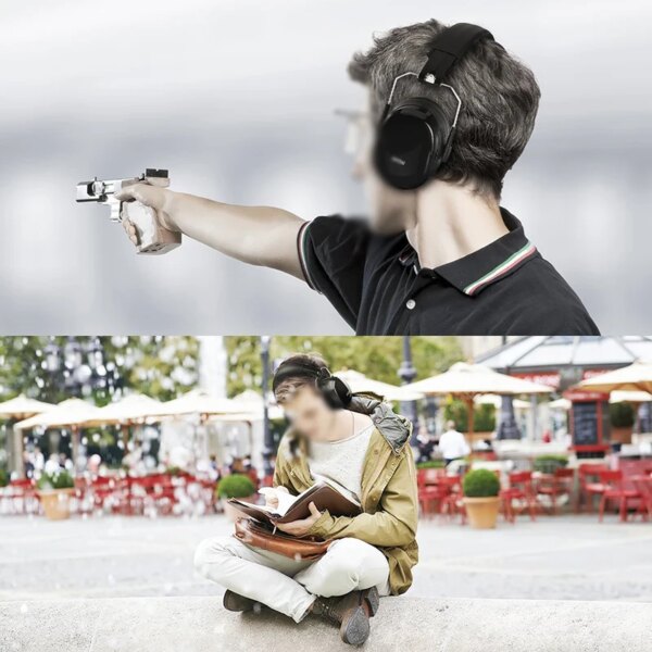 Adjustable Ear Defenders Earmuffs Hearing Protection Ear Defenders Noise Reduction For Sport Shooting For Adults Children - Image 6