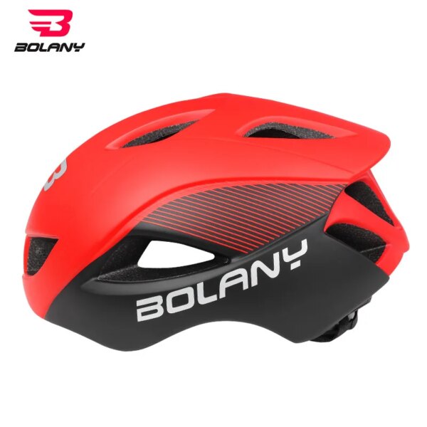 BOLANY Bike Helmet Ultralight 250g Safe Breathable Cycling Hat Integrally-Molded MTB Road Bicycle Accessories Sports Men Women