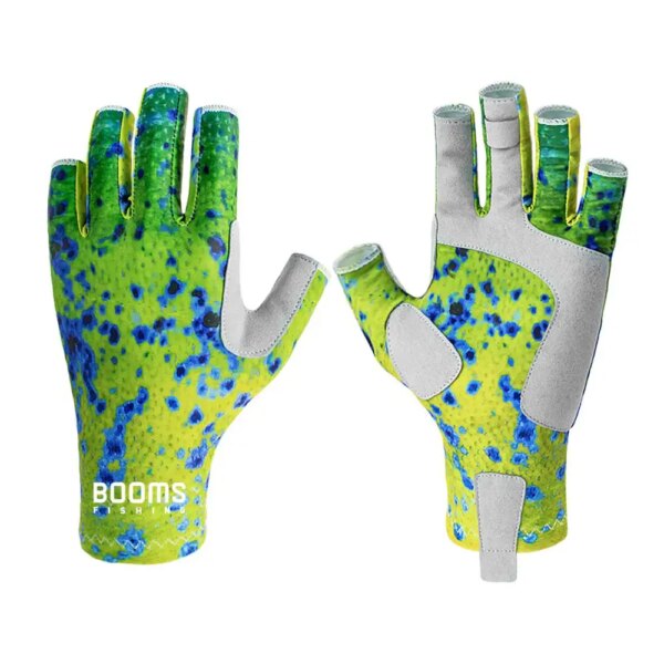 Booms Fishing FG2 Fishing Gloves Sun Protection Fingerless - Image 8