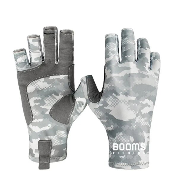 Booms Fishing FG2 Fishing Gloves Sun Protection Fingerless - Image 7