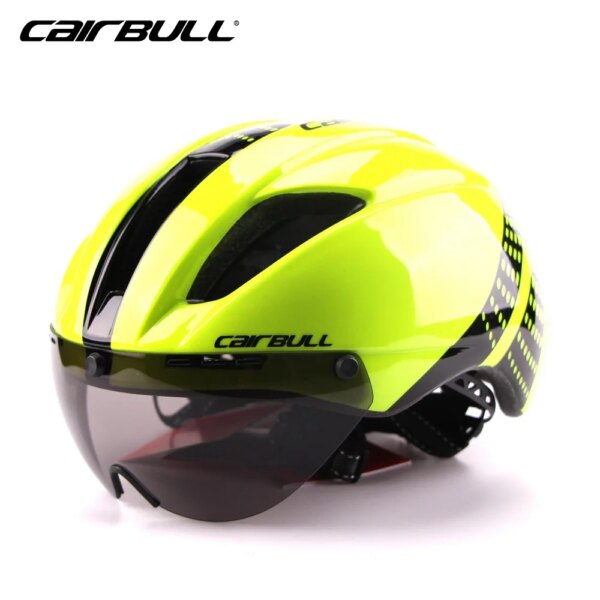 CAIRBULL TT Helmet Time Trial Cycling Helmet Goggles Race Road Bike Helmet with Lens Aero Helmet Bicycle Equipment Casco Ciclism - Image 17