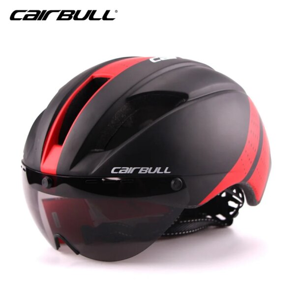 CAIRBULL TT Helmet Time Trial Cycling Helmet Goggles Race Road Bike Helmet with Lens Aero Helmet Bicycle Equipment Casco Ciclism - Image 20