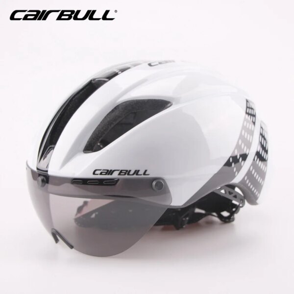 CAIRBULL TT Helmet Time Trial Cycling Helmet Goggles Race Road Bike Helmet with Lens Aero Helmet Bicycle Equipment Casco Ciclism - Image 22