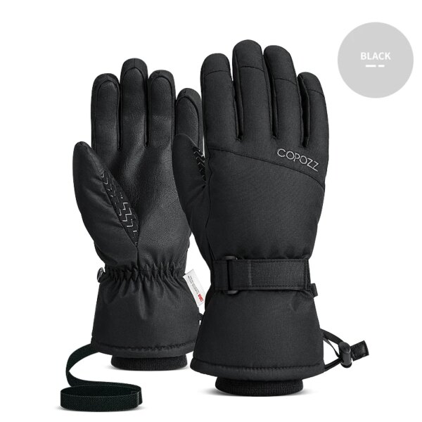 Copozz Men Women Winter Ski Gloves Waterproof Ultralight Snowboard Gloves Motorcycle Riding Snow Keep Warm Windproof Gloves - Image 7