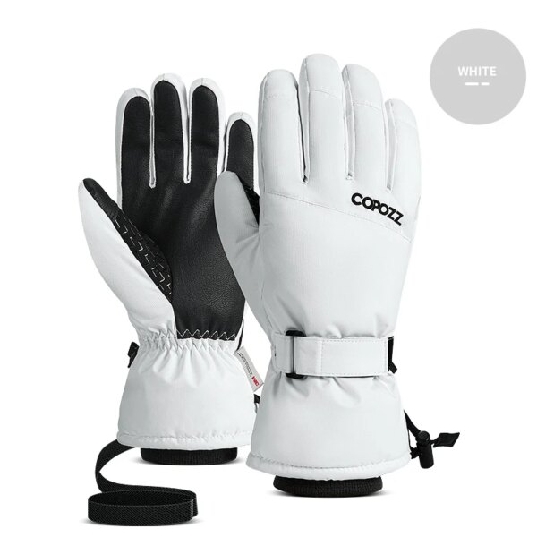 Copozz Men Women Winter Ski Gloves Waterproof Ultralight Snowboard Gloves Motorcycle Riding Snow Keep Warm Windproof Gloves - Image 10