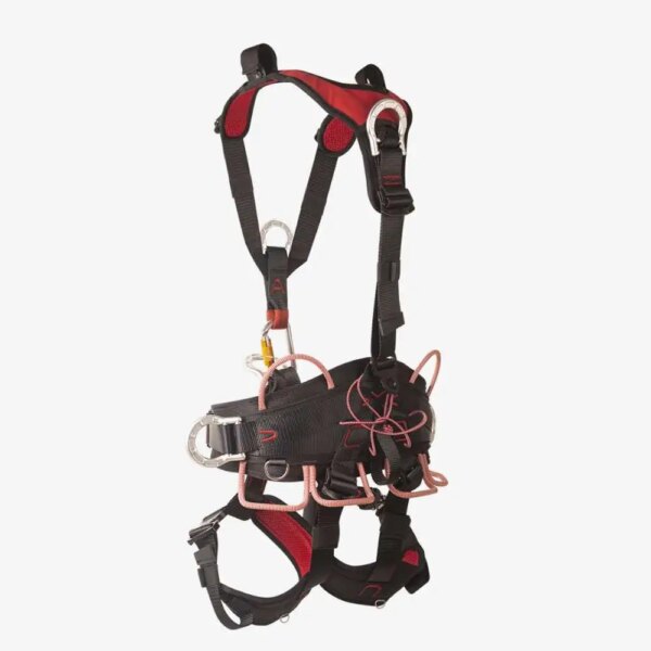 Full Body Harness Arborist Climbing Work Tree Care Fall Arrest Protection Equipment CE - Image 3