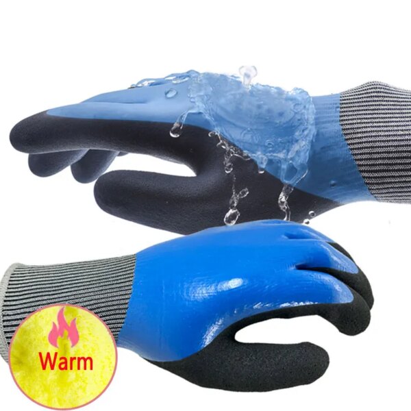 Fully Immersed Waterproof Safety Work Gloves Cold-proof Keep Warm Winter -30 Degree Cold Storage Fishing Windproof Outdoor - Image 2