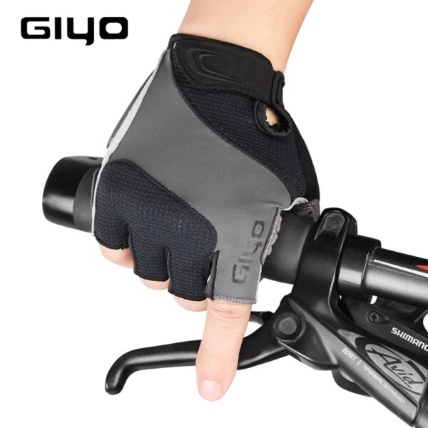 GIYO S-10 GEL Half Finger Outdoor Sport Glove MTB Bike Cycling Gloves Women Men Bicycle Breathable Shock Absorbing - Image 3