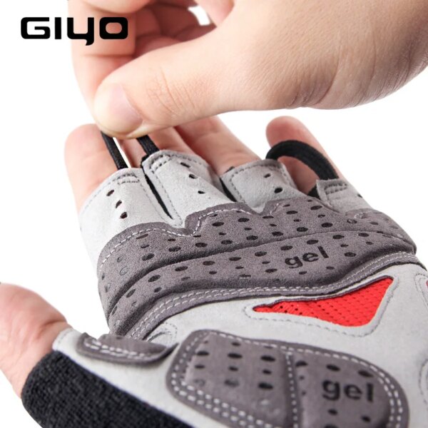 GIYO S-10 GEL Half Finger Outdoor Sport Glove MTB Bike Cycling Gloves Women Men Bicycle Breathable Shock Absorbing - Image 5