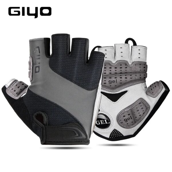 GIYO S-10 GEL Half Finger Outdoor Sport Glove MTB Bike Cycling Gloves Women Men Bicycle Breathable Shock Absorbing - Image 7