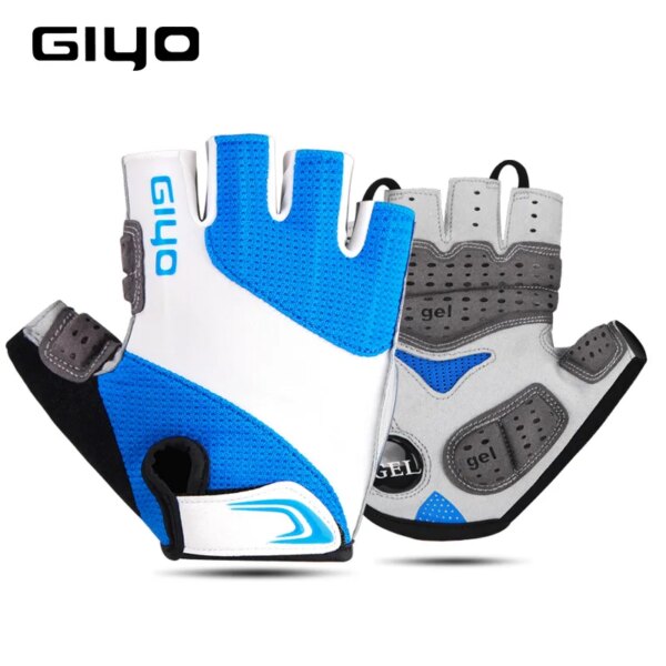 GIYO S-10 GEL Half Finger Outdoor Sport Glove MTB Bike Cycling Gloves Women Men Bicycle Breathable Shock Absorbing - Image 8