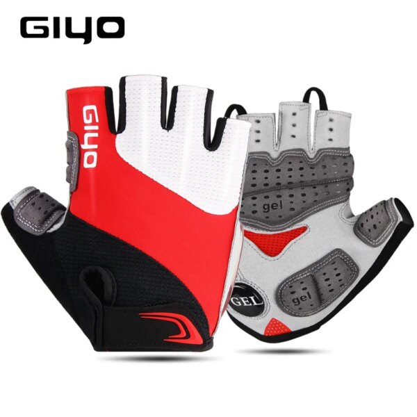 GIYO S-10 GEL Half Finger Outdoor Sport Glove MTB Bike Cycling Gloves Women Men Bicycle Breathable Shock Absorbing - Image 10