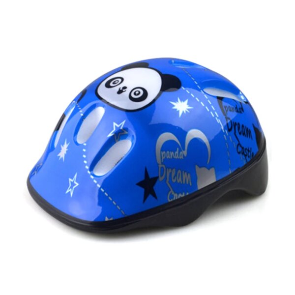 Kids Sports Panda Pattern Head Helmets Skating Skate Board Girls Boys Protective Gear Children's Safety Helmet 3 Colors 1Pcs - Image 8