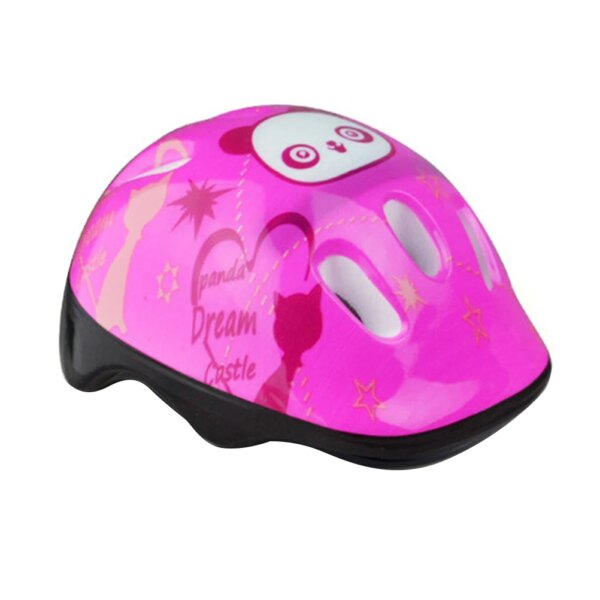 Kids Sports Panda Pattern Head Helmets Skating Skate Board Girls Boys Protective Gear Children's Safety Helmet 3 Colors 1Pcs - Image 9