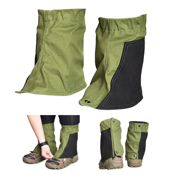 Leg Gaiter Waterproof Snow Boot gaitor Anti-Tear Fabric Leggings Cover Outdoor Fishing Skiing Hiking Leggings - Image 5