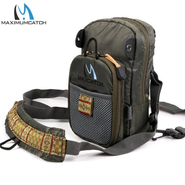 Maximumcatch Fly Fishing Bag Fishing Chest Pack Backpack With Fishing Tool Accessory - Image 2