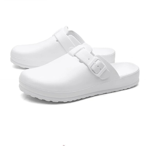 Medical Shoes Women Nurse Slippers EVA Laboratory Doctor Clogs Non-slip Nurse Clogs Surgical Shoes Dentist Work Slippers - Image 5