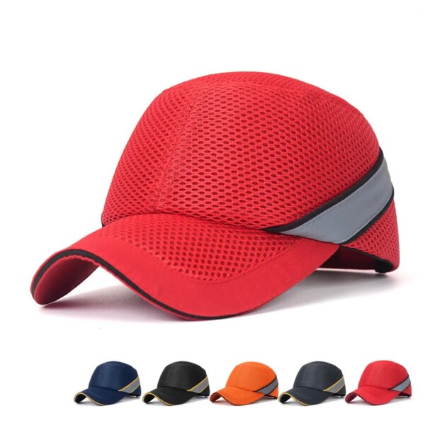 Newest Work Safety Protective Helmet Bump Cap Hard Inner Shell Baseball Hat Style For Work Factory Shop Carrying Head Protection