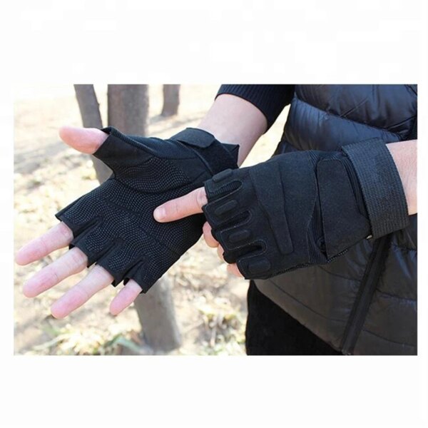 Newly Army Military Fingerless Tactical Gloves Fitness Gym Men Women Antiskid Anti-Slip Cycling Half Finger Male Tactical Gloves - Image 3