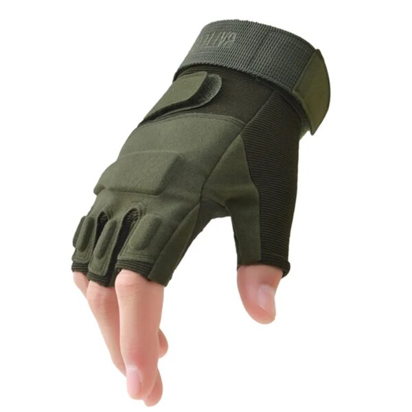 Newly Army Military Fingerless Tactical Gloves Fitness Gym Men Women Antiskid Anti-Slip Cycling Half Finger Male Tactical Gloves - Image 5