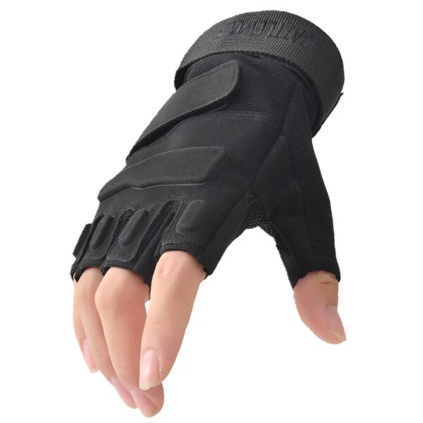 Newly Army Military Fingerless Tactical Gloves Fitness Gym Men Women Antiskid Anti-Slip Cycling Half Finger Male Tactical Gloves