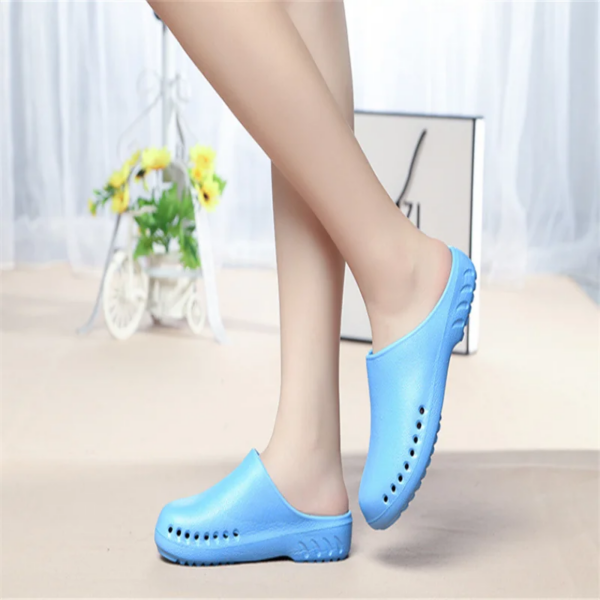 Nursing Clogs No Smell Breathable Garden Shoes/EVA Surgical Shoes/Non-slip Cook Shoes medical shoes - Image 6